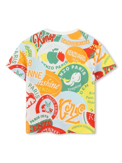 T-shirt bambino maniche corte KENZO Kids | K61153Z41